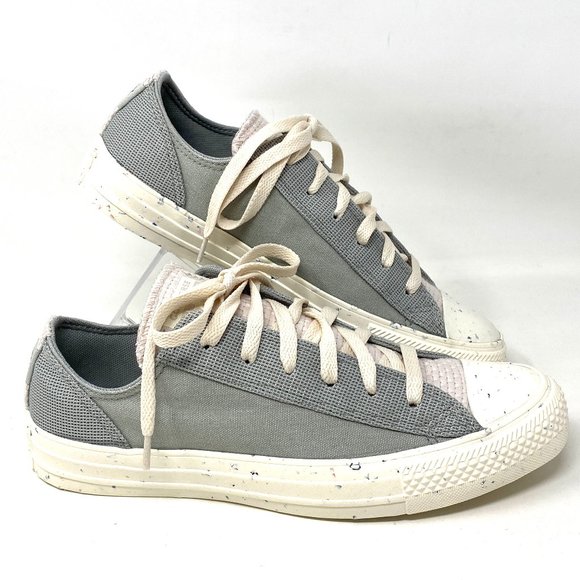 Converse CTAS OX Slate Sage Desert Sand Gray Low Top Canvas Women's Size 172834C - Picture 1 of 10